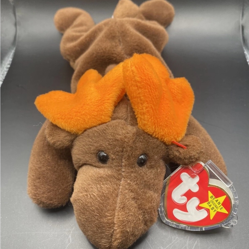 Chocolate the Moose Beanie Baby NWT